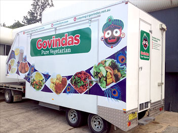 Govindas - Mobile Portable Semi-Trailer Kitchen